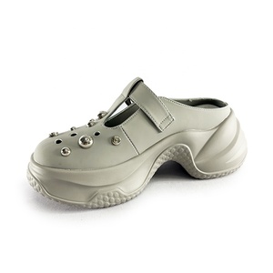 Sponge Cake Thick Soled Women's Casual Sandals for Summer 2026, New Style for Wearing with a Toe Cap and a Cool <strong>Mop</strong> - Product Image 1