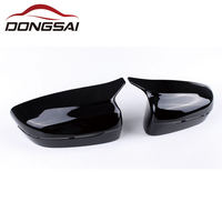 Coques de rétroviseurs latéraux style M5 noir brillant RHD pour BMW G20 G21 G22 G23 G26 G42 2018-2024, en ABS injecté, paire