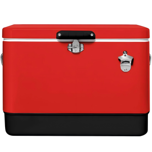Glacière isotherme portable en plastique 30/40/50L pour bière, canettes et fêtes, personnalisable, en métal - Product Image 2