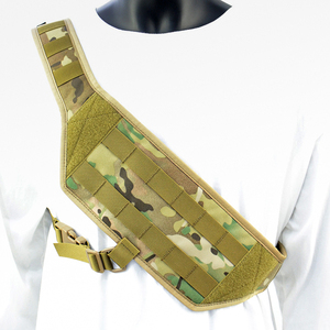 เสื้อกั๊กยุทธวิธีแบบ MOLLE พร้อมแผ่นรองรับ ปรับสายสะพายไหล่ได้ ผลิตจากผ้า Oxford สำหรับการฝึกกลางแจ้ง - Product Image 1
