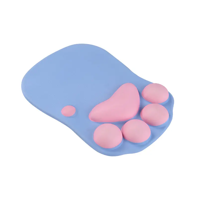Promotional Ergonomic Custom Printing Gaming Mouse Pad Wrist Rest Cartoon Waterproof Silicone Mouse Pads Protect Your Wrists