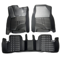 Tapis de Sol en Cuir pour Voiture, Accessoire Intérieur pour Volkswagen VW Polo 6r Golf 4 5 6 7 8 Mk7 Mk6 Mk5 Passat B5 B6 B7 B8 Beetle