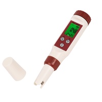 Testeur d'eau numérique Bluetooth multiparamètres 4 en 1 EC TDS pH Température Eau Ppm Mètre Aquarium