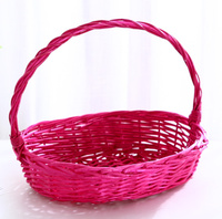 Ensemble de paniers multifonctionnels en saule écologiques, directement de l'usine, pour cadeaux de mariage, rangement et présentation de fruits/fleurs