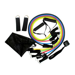 Resistance <b>Band</b> Set 5 Ropes Multifunctional Fitness Training Yoga Workout Equipment With Accessories For Home Gym <b>Exercise</b> - Product Image 5