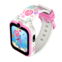XA16-montre connectée pour enfants, accessoire de mode, silicone, avec caméra cachée, moniteur d'activité physique