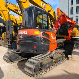รถขุดขนาดเล็ก KUBOTA U55-4 มือสอง ชั่วโมงการทำงานน้อย ประสิทธิภาพสูง บำรุงรักษาอย่างดี รับประกันหลังการขายหนึ่งปี แรงขับเคลื่อนทรงพลัง มีสินค้าในสต็อก - Product Image 2