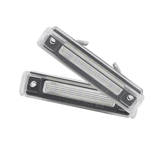 2 pièces CANbus sans erreur LED blanc numéro <span class=keywords><strong>feux</strong></span> de <span class=keywords><strong>plaque</strong></span> d'<span class=keywords><strong>immatriculation</strong></span> pour Benz e-class W124 S124 SL-Class R129 Kombi - Product Image 3