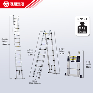 <span class=keywords><strong>Escalera</strong></span> <span class=keywords><strong>de</strong></span> <span class=keywords><strong>Aluminio</strong></span> Plegable, <span class=keywords><strong>Escalera</strong></span> Telescópica Ajustable y Plegable - Product Image 5