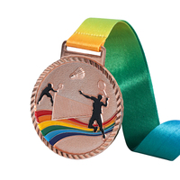 Logo personnalisé, championnat de danse de basketball, remise de diplômes, gymnastique, volley-ball, natation, carnaval, or, argent, métal