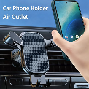 Soporte para Teléfono de Coche, Clip para Rejilla de Ventilación, Soporte Móvil para Celular, GPS, Compatible con Dispositivos Móviles de 4.7-6.7 Pulgadas - Product Image 4