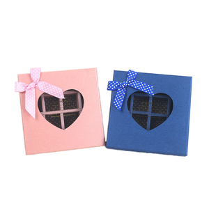 Caja <span class=keywords><strong>de</strong></span> 16 cajas con ventana <span class=keywords><strong>de</strong></span> corazón romántico al por mayor, tipo <span class=keywords><strong>de</strong></span> carpeta creativa recubierta mate <span class=keywords><strong>para</strong></span> el Día <span class=keywords><strong>de</strong></span> la madre, caja <span class=keywords><strong>de</strong></span> <span class=keywords><strong>regalo</strong></span> <span class=keywords><strong>de</strong></span> chocolate con estampado <span class=keywords><strong>de</strong></span> lazo - Product Image 4