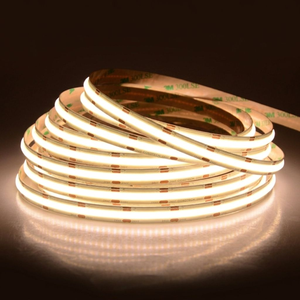 Éclairage centré sur l'homme, 640 LED/m, DC24V, CRI90, IP20, Epistar, 2700K-6500K, bande LED COB flexible, dimmable, découpable, 5M - Product Image 1