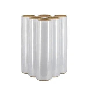 Film étirable en plastique transparent pour emballage, film d'emballage personnalisé pour palettes - Product Image 4