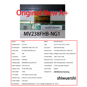 Nouvel écran LCD de remplacement de 23,8 pouces LVDS pour panneau d'affichage AIO MV238FHB N40 K10 K11 N00 N01 N90 NG1 NX0 NX1 NY0 NY1 - Product Image 4