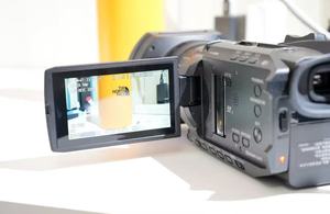 Caméscope professionnel Panasonic HC-X1500GK 4K d'occasion avec zoom optique 24x - Product Image 1