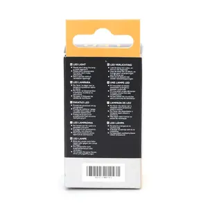 Bombilla LED de filamento G45 E27 4W 2700K, luz cálida, diseño vintage, eficiente, ideal para decoración y ambientación en - Product Image 2