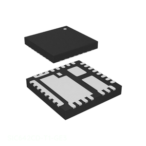 Composant électronique en stock : Gestion de l'alimentation (PMIC) PowerPAK MLP55 31L SIC642CD-T1-GE3, CI Driver de demi-pont 50A PPAK - Product Image 1