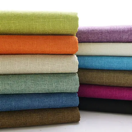 linen fabric sofa Factory High Quality Linen Stripe Customized Width Linen sofa cover fabric for sofa bed fabric