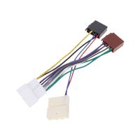 Harnais radio stéréo de voiture ISO pour RENAULT Clio Megane 3 Wind Scenic 3 pour DACIA Duster Dokker Logan