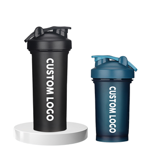 कारखाने थोक कस्टम लोगो 400 मिलीलीटर 600 मिलीलीटर प्लास्टिक, शेकर बोतल लीक के लिए पानी की खेल शैली के लिए पानी की बोतल - Product Image 5