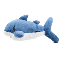 Housse de tête de club de golf en peluche amusante en forme de requin de dessin animé, cadeau, en stock