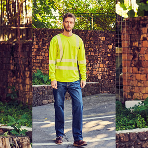 Pantalones de trabajo Xinxiang para hombre, pantalones vaqueros índigo azul oscuro, 100% algodón, para construcción, mineros, trabajadores de plantas de energía - Product Image 2