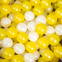 Balles de piscine pour enfants en plastique PE de haute qualité, certifiées CE et CCC, best-seller, 8 cm, mini balles de couleur océan en vente
