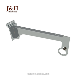 Кронштейн для полки из стекла и дерева, кронштейн для планки, кронштейн для трубки диаметром 25 мм, хромированный серебристый кронштейн, 8 дюймов, одноместный - Product Image 2