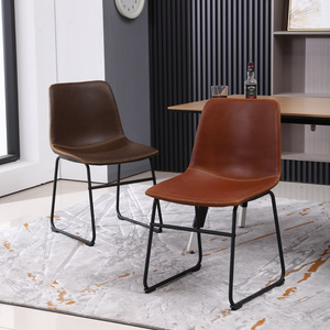 Tabouret de <span class=keywords><strong>bar</strong></span> moderne rembourré en cuir PU avec base stable pour <span class=keywords><strong>bar</strong></span> à domicile et salle à manger - Product Image 3