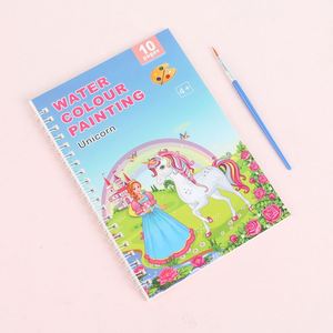 Comes with Paint, Gouache, and Watercolor Coloring <b>Book</b>, Suitable for Children's Coloring, and Can Be Used As a Bookmark - Product Image 4