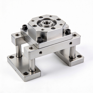 Service de fraisage CNC sur mesure, base de fixation modulaire en aluminium haute précision pour équipement d'automatisation - Product Image 2