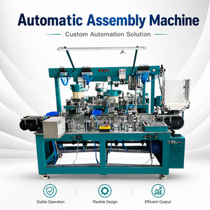 Automatic Ball Pen Assembly Machine with Refill Loading <b>Spring</b> Feeding <b>Clip</b> Pressing and Cap Assembly - Product Image 5