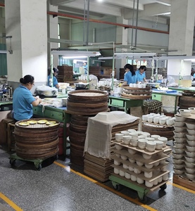 High Quality Control Bowl With Gold Rim Decorative Gold Ceramic Tableware <b>Set</b> Banquet Ceramic Tableware - Product Image 6