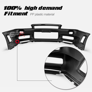 Nouveau pare-chocs avant EPR Skyline R34 GT-R BNR34 NSM ZT avec découpes pour échappement, fixation par boulons, taille standard, 1998-2002 - Product Image 3