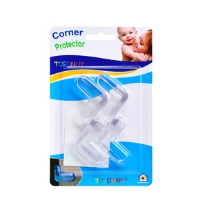 Ensemble de 24 pièces Protecteurs d'Angle de Sécurité pour Bébé Protecteurs d'Angle de <span class=keywords><strong>Table</strong></span> à 3 Faces Protecteurs d'Angle pour Enfants - Product Image 1
