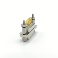Connecteur rectangulaire traversant J30J-15ZKN-J à prix d'usine, connecteur à coque métallique série J30J, connecteur PCB droit