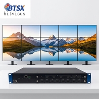 Caja de Empalme HDMI DP a 15 HDMI 8K60 con Encendido Remoto por Red, Disipación Interna de Calor y Bajo Consumo de Energía para Uso en Ingeniería