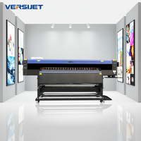 Imprimante textile à sublimation thermique industrielle VERSIJET 1,8 m avec 8 têtes Eps I3200, impression textile haute vitesse
