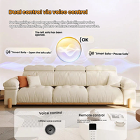 Sofá Cama Plegable Automático con Control Remoto Inteligente Moderno para Sala de Estar