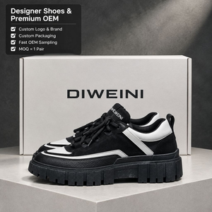 Luxury Designer shoe for Men Women High Quality Black White Suede walking shoes Board Shoes Baskets Zapatillas New - Product Image 1