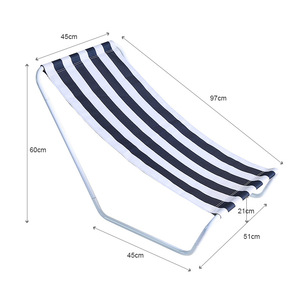 Draagbare Opvouwbare Strand Tuin Camping Stoelen Opvouwbare Lounge Stoel Outdoor Voor Groothandel - Product Image 2