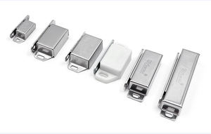 Serrure magnétique de porte d'armoire en acier inoxydable, loquet à <span class=keywords><strong>aimant</strong></span> pour armoire, <span class=keywords><strong>placard</strong></span>, placards, portes et tiroirs - Product Image 3