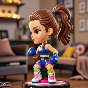 Bobblehead in resina di arti marziali personalizzate-combattente dipinto a mano da collezione per gli appassionati - Product Image 4