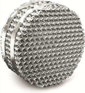 <span class=keywords><strong>Malla</strong></span> de Alambre Tejida de Acero Inoxidable, Resistente a Ácidos y Álcalis, Certificada ISO, para Columnas de Destilación Empacadas, Tejido Plano - Product Image 1