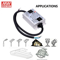 Controlador LED de Corriente Constante 3 en 1 con Atenuación MEAN WELL XLG-25-AB, 88% de Eficiencia, IP67 Impermeable, DC 25W, Ajustable de 22-54VDC