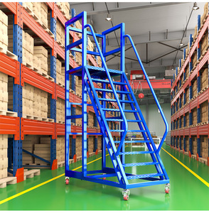Kẽm trượt ra bước thang xe đẩy Cầu Thang leo núi giỏ hàng đa chức năng cho xe tải - Product Image 4