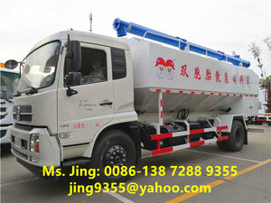 DONGFENG 4x2 Camión de reparto de alimentos a granel 22m3 Camión portador de alimentos a granel a la venta en <span class=keywords><strong>Yemen</strong></span> - Product Image 4