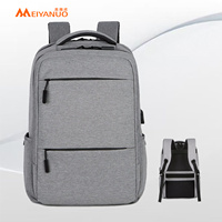 Sac à dos pour ordinateur portable en tissu Oxford respirant, personnalisé en usine, moderne, multi-poches, avec panneau dorsal respirant, pour le travail quotidien, les voyages d'affaires
