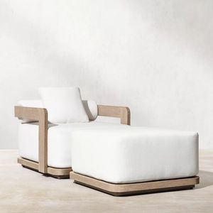 <span class=keywords><strong>Set</strong></span> Divano da <span class=keywords><strong>Esterno</strong></span> di Lusso Moderno in Legno Massello di Teak con Struttura in Alluminio Resistente alle Intemperie e Mobili da Giardino con Contenitore - Product Image 3